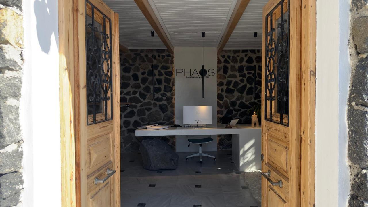 Phaos Santorini Suites Imerovigli  Dış mekan fotoğraf
